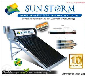 Sun Storm solar water heaters Brand new solar