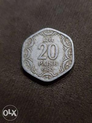 Very antic real  coin 20 Paise