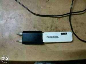 White And Black Digitsol Electronic Device