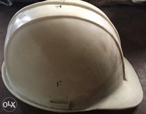 White Steel Hardshell Helmet