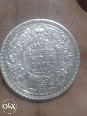 Year old silver coin