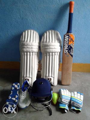 Youth All New Cricket Kit Only 14 Days used in CAB No Less
