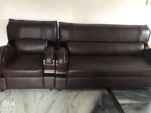 3+1+1 New lather sofa for sale