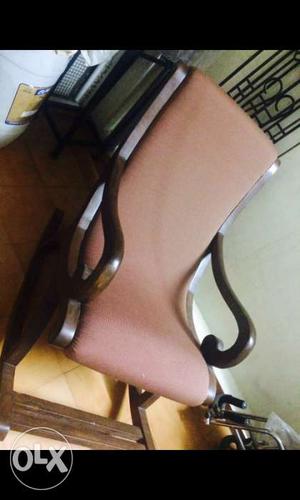 Beige Rocking Chair