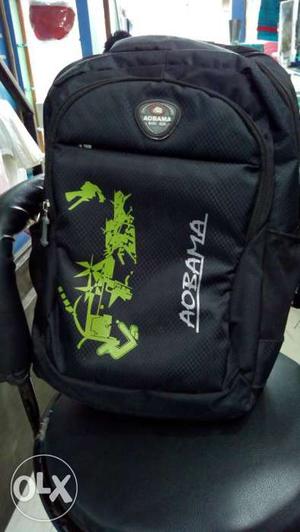 Black Aobama Backpack