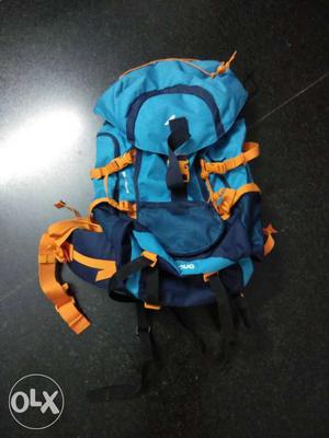 Blue And Purple Backpack