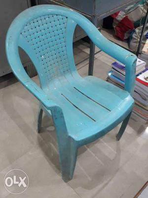 Blue Plastic Monobloc Chair