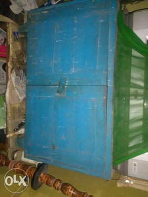 Blue Wooden Cupboard