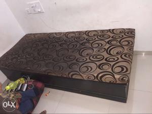Brown And Black Bed Mattress