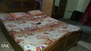 Double Bed 5 X 6 with metres good condition
