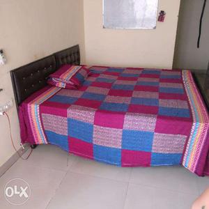Fixed Price King size double bed without mattress or storage
