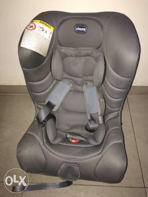 Gray Chicco Booster Car Seat 2 years old