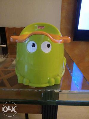 Green And Yellow Fisher-Price Potty Trainer