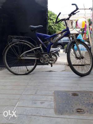 Hero xsport Blue And Black Full-suspension Bicycle