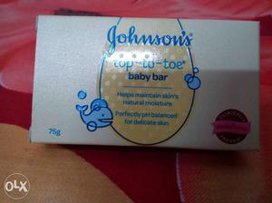 Johnson's top-to-toe baby bar.(75gm) Mrp is 125/-