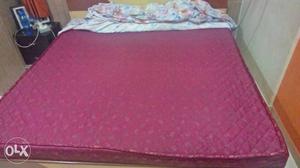 Matress for double bed (6' by 6') is available