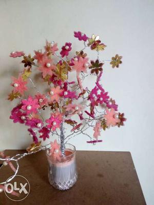 Pink flower tree 400 offer for vinayaka chavathi