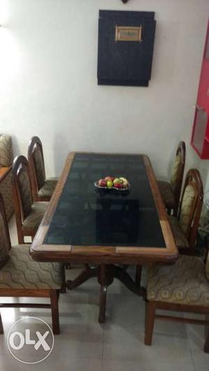 Pure teakwood king size dinning table