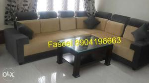 RN2 corner sofa set 2+2+1+corner with 3 year warranty