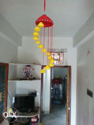 Red And Yellow Hanging Decor