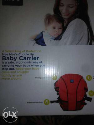 Red Baby Carrier Box