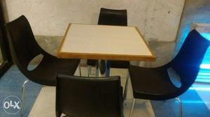 Tables chairs in mint condition for sale