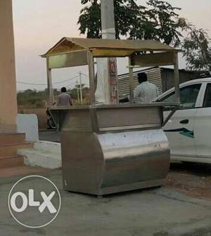 Tea Stall Full Stainless Steel in a very Good Condition at