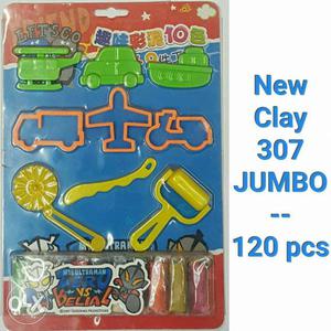 Yellow And Green Clay 307 Jumbo Pack