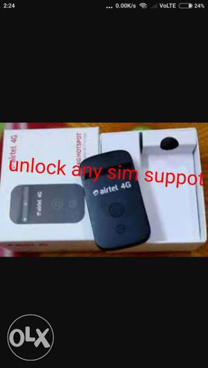 Any sim supported unlock 4G wifi portable router