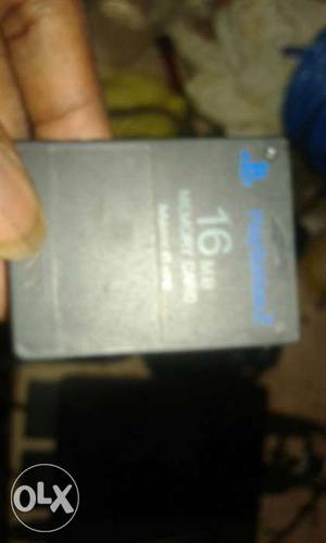 Black Sony PS2 16 MB Memory Card 500gb hard disk 200games 2