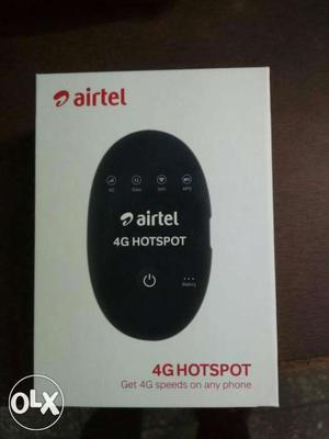 Brand new airtel 4G hotspot get 4G