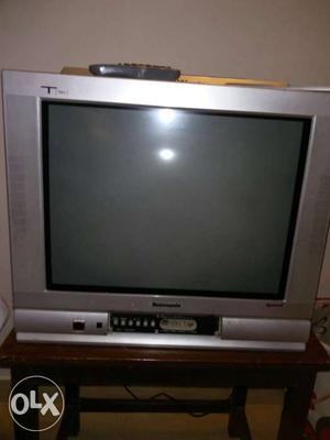 Grey Panasonic CRT TV