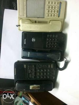 Landlines phones, 3 nos in good condition