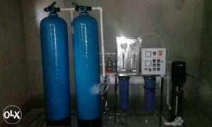 New  liter water treatment plant