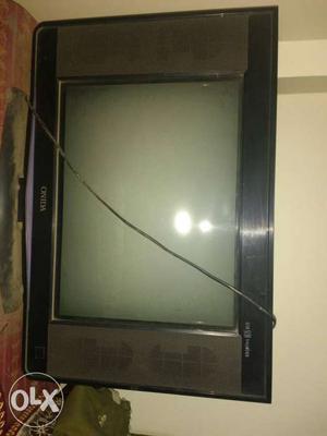 Onida colour TV with great bas system.