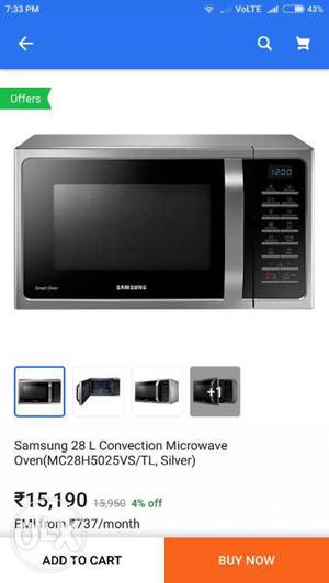 Samsung Micro Wave Oven Sealed Box For Sale