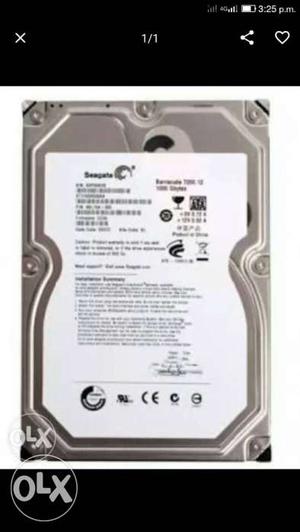 Seagate GB hard disc internal HDD Screenshot