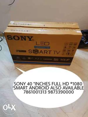 Sony 40 Inches Full Hd Smart Android Led Tv