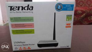 Tenda 150mbps wireless router in very New