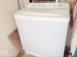 White Dual Top Washing Machine