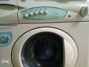 White Electrolux Front Load Washing Machine