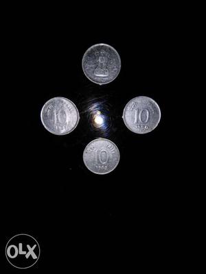 10 Paisa coins
