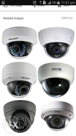 2 HD quality CCTV with networking router and DVR.