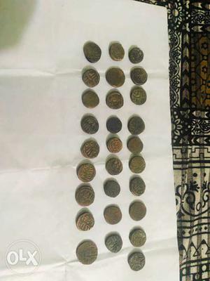 Ancient coins Each coin is of 200 Rupees coin is