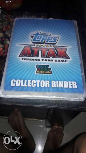 Blue Topps Attax Trading Card Game