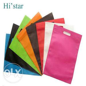 Carry bags available as per your requirements