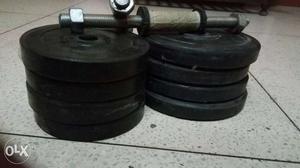 Dumbells for partially doing workout at home 10kg