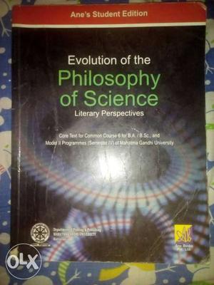 Evolution Of The Philosophy Of Science Text For BA BSC