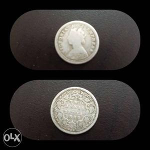 Gray Round Commemorative Coin
