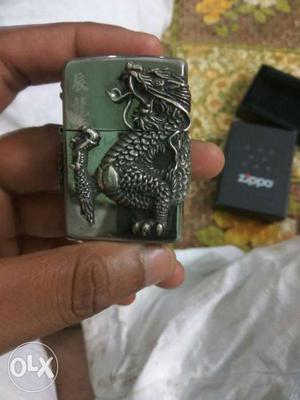 Gray Zippo Flip-lighter